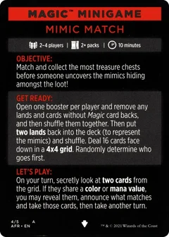 Magic Minigame: Mimic Match 4