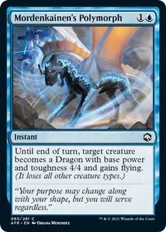 Mordenkainen's Polymorph Foil 65