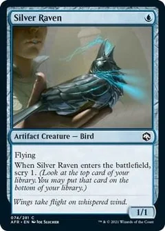 Silver Raven Foil 74