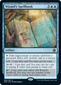 Wizard's Spellbook Foil 82