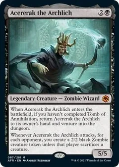 Acererak the Archlich Foil 87