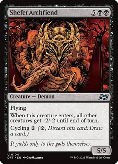Shefet Archfiend Foil 104