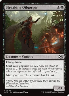 Streaking Oilgorger Foil 107