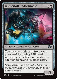 Wickerfolk Indomitable Foil 109
