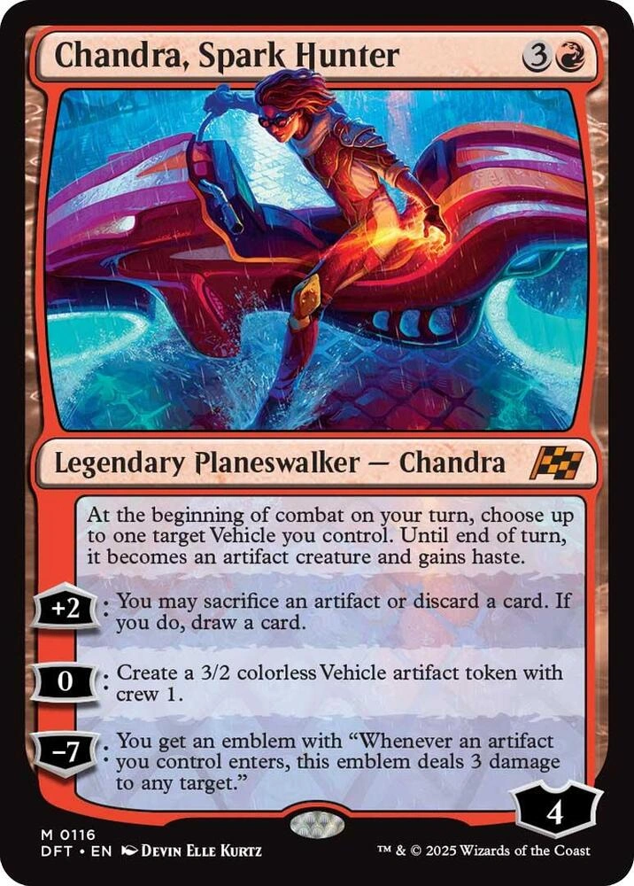 Chandra, Spark Hunter Foil