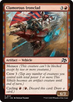 Clamorous Ironclad Foil 117