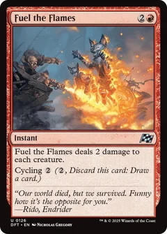 Fuel the Flames Foil 126