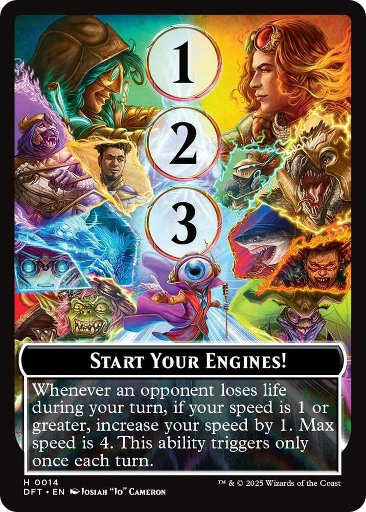 Start Your Engines! // Max Speed Foil