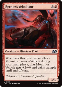 Reckless Velocitaur Foil 144