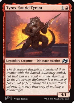 Tyrox, Saurid Tyrant Foil 149