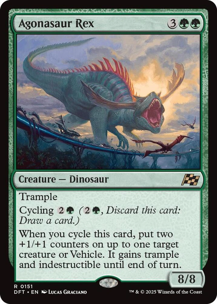 Agonasaur Rex Foil