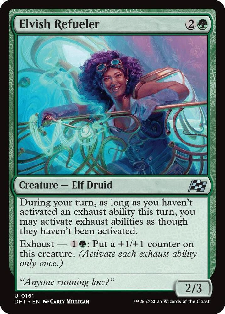 Elvish Refueler Foil
