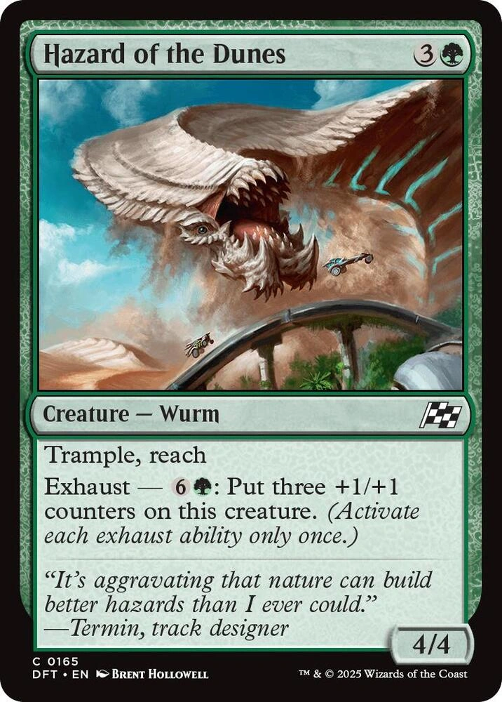 Hazard of the Dunes Foil