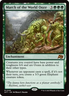 March of the World Ooze Foil 169