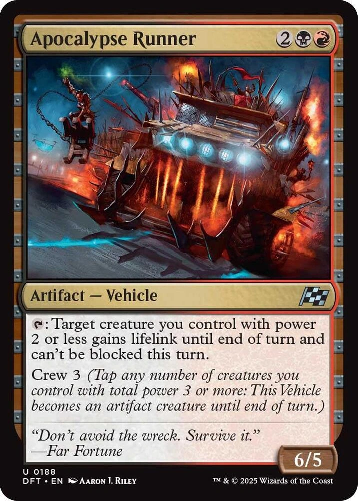 Apocalypse Runner Foil