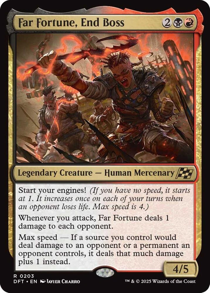 Far Fortune, End Boss Foil