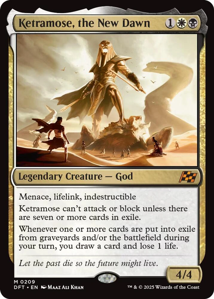 Ketramose, the New Dawn Foil