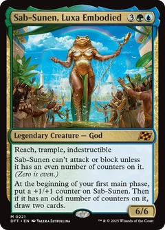 Sab-Sunen, Luxa Embodied Foil 221