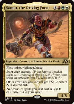 Samut, the Driving Force Foil 222