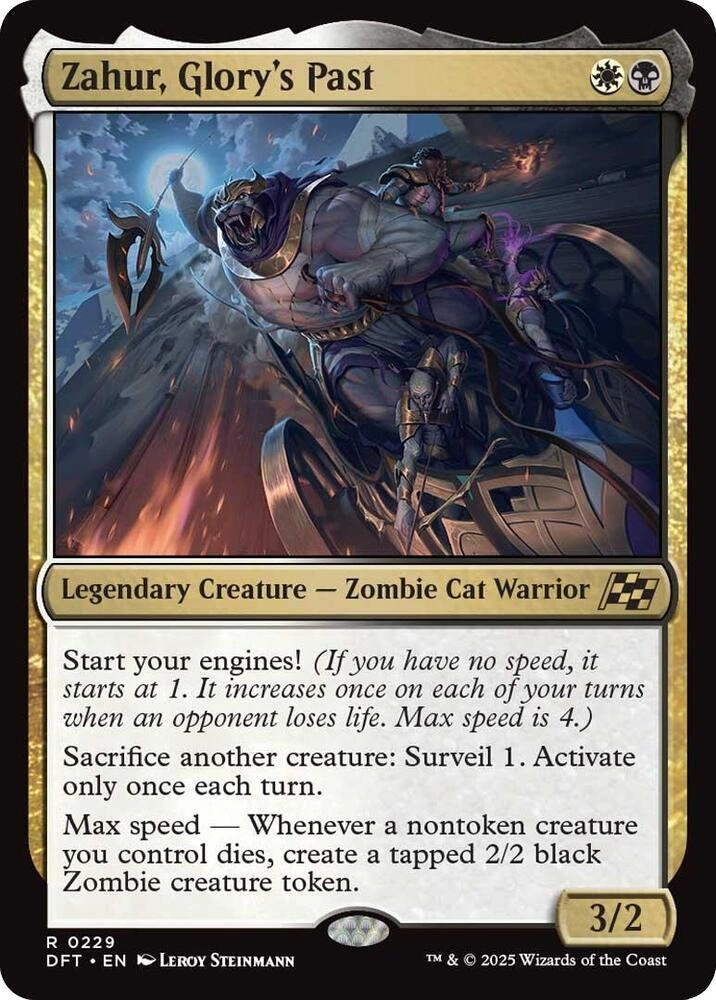 Zahur, Glory's Past Foil
