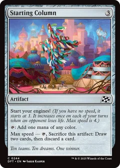 Starting Column Foil 244