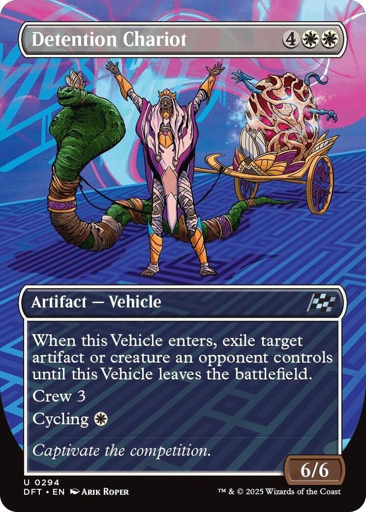 Detention Chariot (Borderless) Foil
