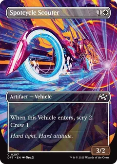 Spotcycle Scouter (Borderless) Foil 297