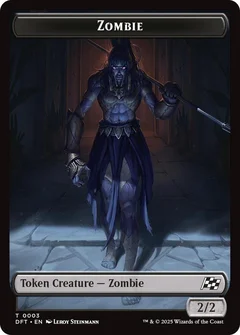 Zombie (0003) // Pilot Double-Sided Token 3 // 1