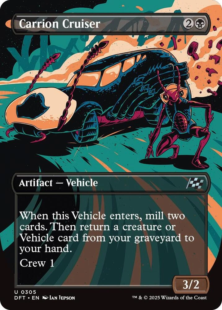 Carrion Cruiser (Borderless) Foil