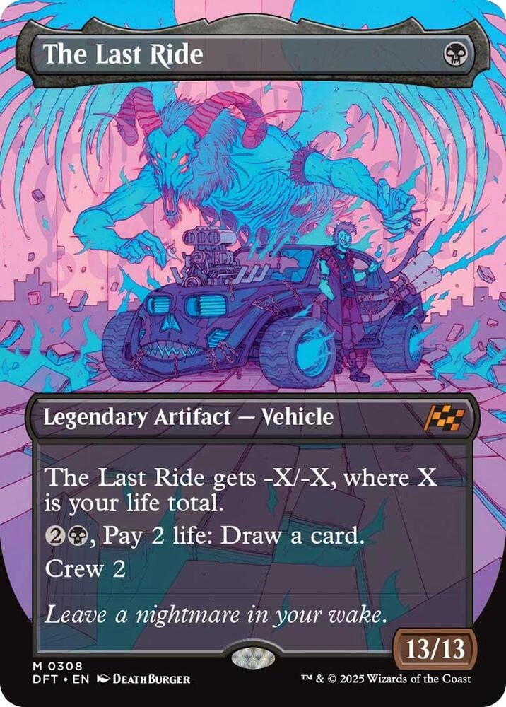 The Last Ride (Borderless) Foil