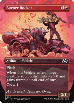 Burner Rocket (Borderless) Foil 311