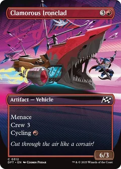 Clamorous Ironclad (Borderless) 312