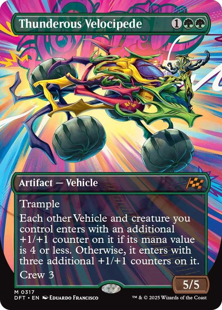 Thunderous Velocipede (Borderless) Foil