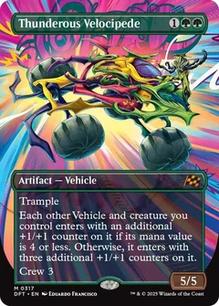 Thunderous Velocipede (Borderless) Foil 317