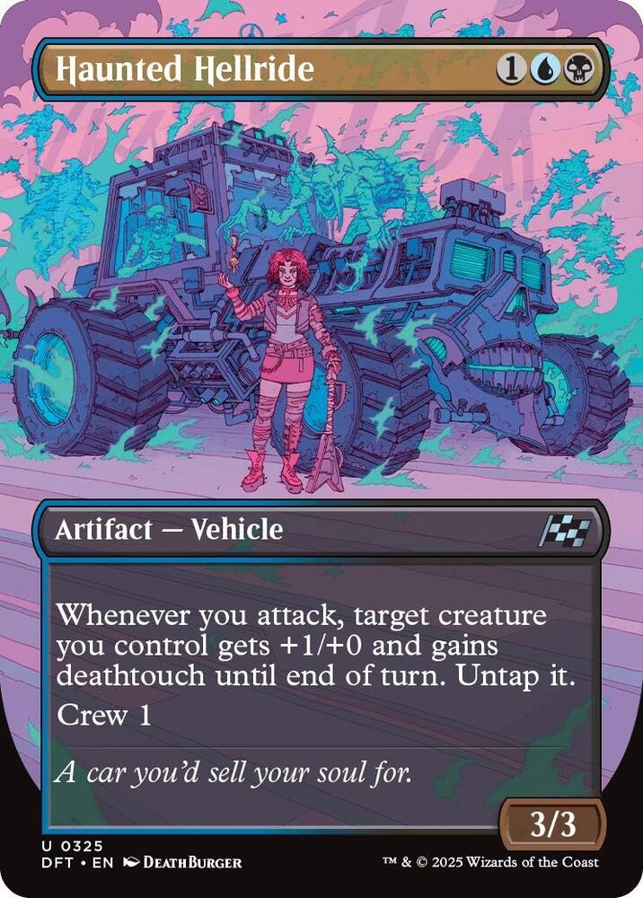 Haunted Hellride (Borderless) Foil