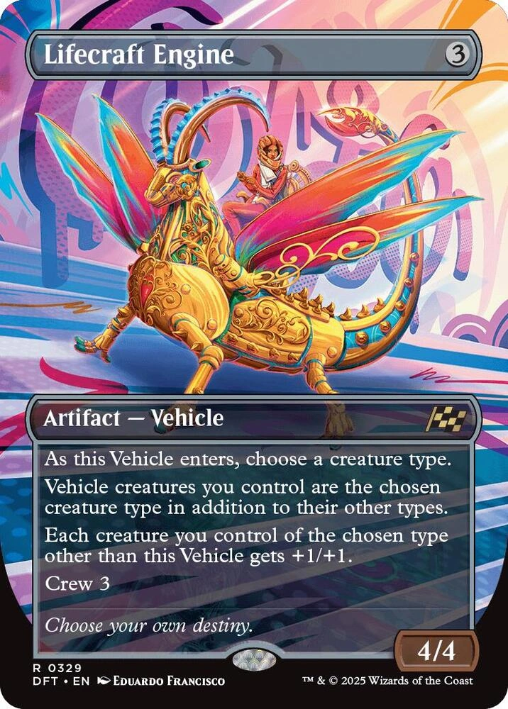 Lifecraft Engine (Borderless) Foil