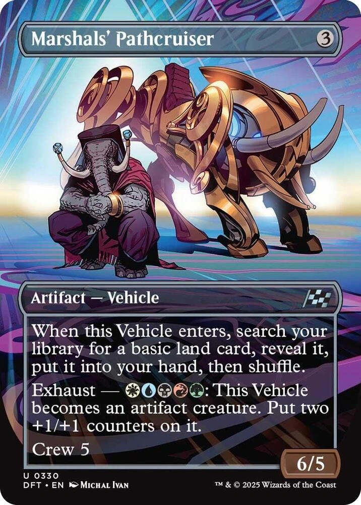 Marshals' Pathcruiser (Borderless) Foil
