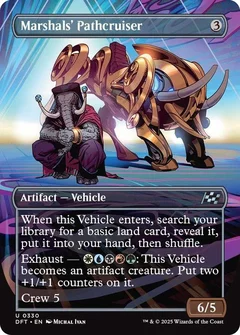 Marshals' Pathcruiser (Borderless) Foil 330