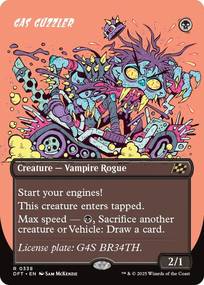 Gas Guzzler (Borderless) Foil