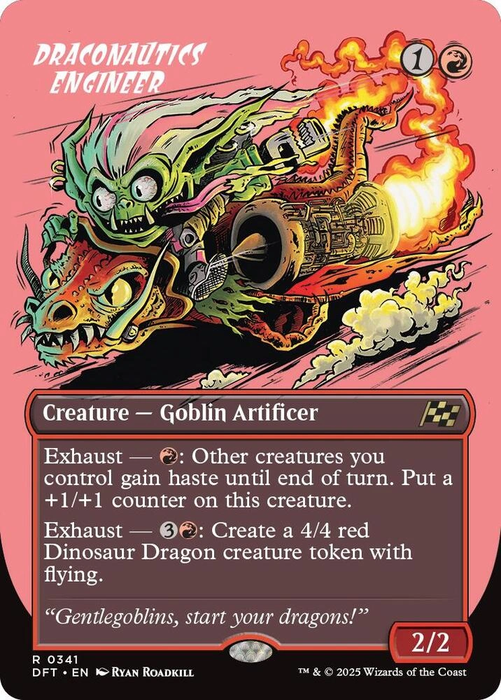 Draconautics Engineer (Borderless) Foil