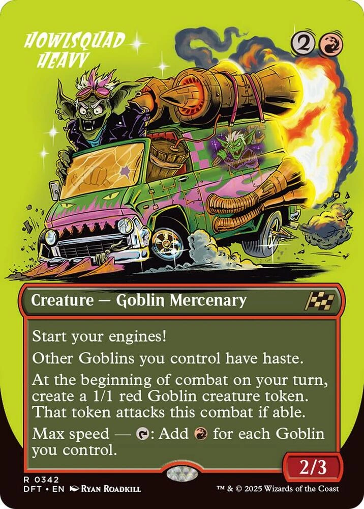 Howlsquad Heavy (Borderless) Foil