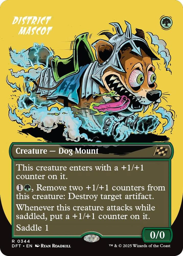 District Mascot (Borderless) Foil