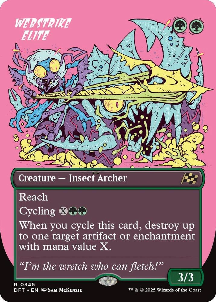 Webstrike Elite (Borderless) Foil