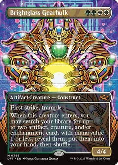 Brightglass Gearhulk (Borderless) Foil 348
