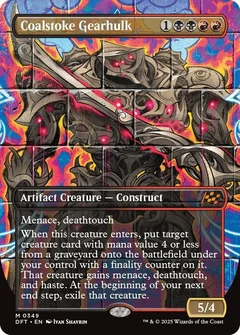 Coalstoke Gearhulk (Borderless) Foil 349