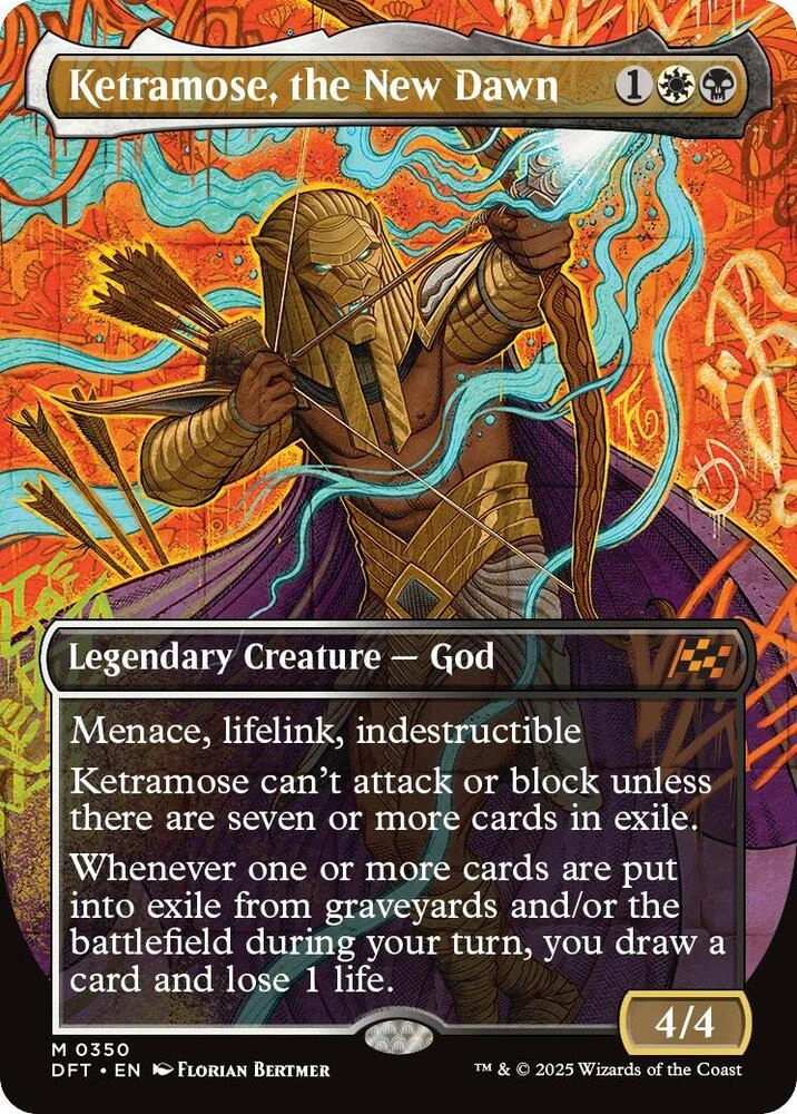 Ketramose, the New Dawn (Borderless) Foil