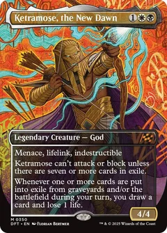 Ketramose, the New Dawn (Borderless) Foil 350