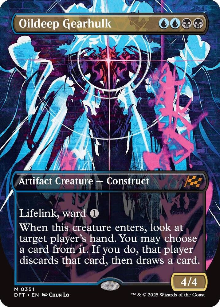 Oildeep Gearhulk (Borderless) Foil