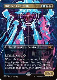 Oildeep Gearhulk (Borderless) Foil 351
