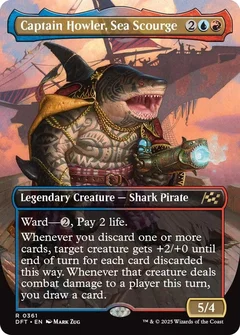 Captain Howler, Sea Scourge (Borderless) 361